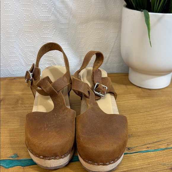 Lotta from Stockholm Lotta’s clogs tan wooden 37 - Picture 4 of 11